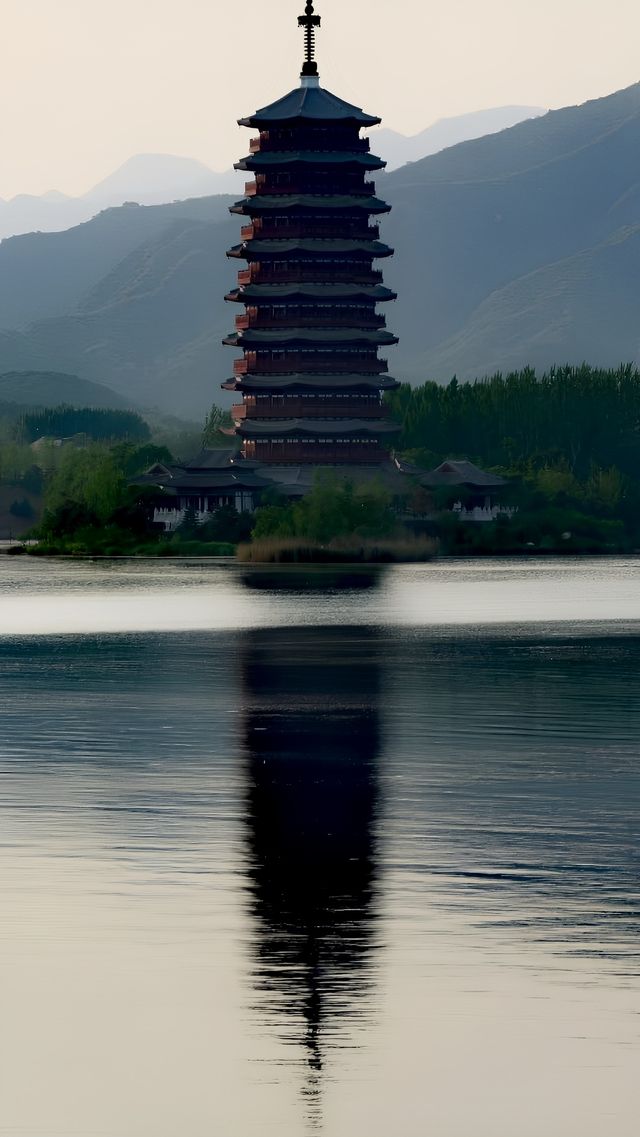 北京的一處重要地標——雁栖島。