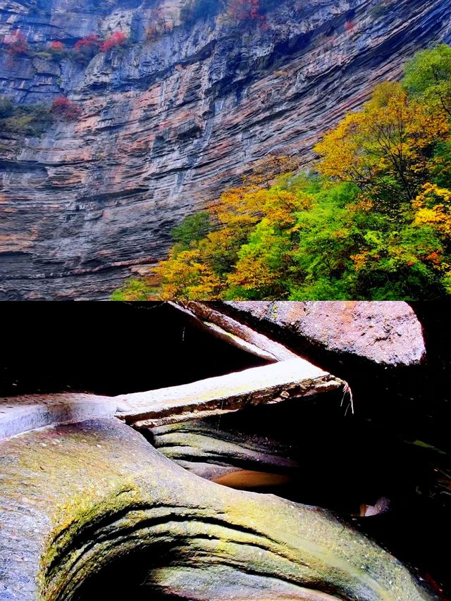 探秘四川米倉山大峽谷，峽谷奇觀等你來發現！