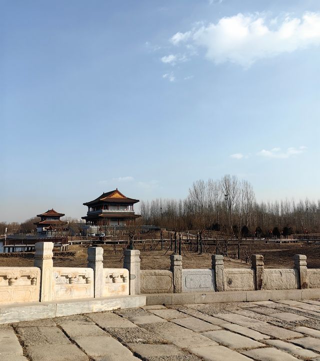冬日淺遊永濟公園