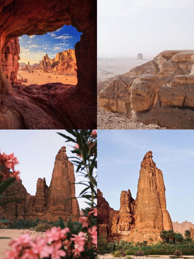 沙特指環王同款峽谷，現實版魔幻世界