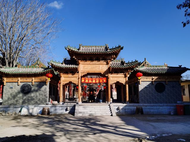藏有清徐最老唐槐的古寺——宏明寺
