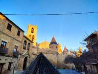 A Fairytale Visit to Olite Castle in Late Autumn ❄️🏰