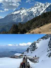 3 月玉龍雪山現狀，盡早改行程……