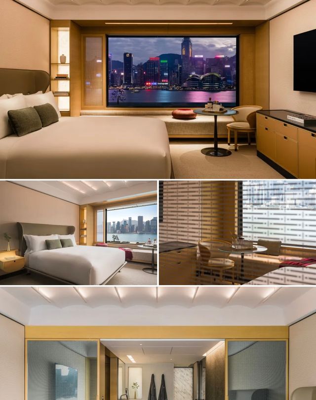 香港麗晶酒店 | 維港畔嘅「城市觀景台」，將天際線搬入房
