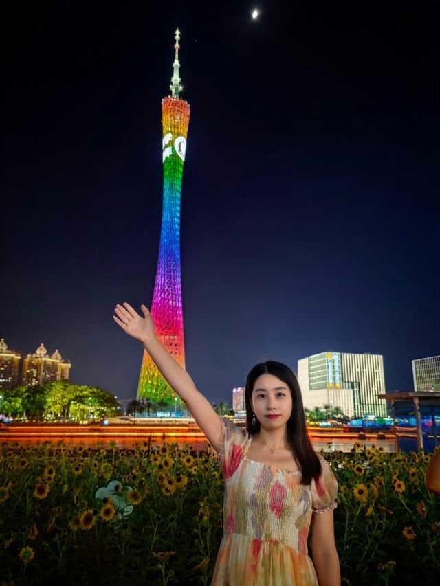 小蠻腰廣州塔絕美夜景