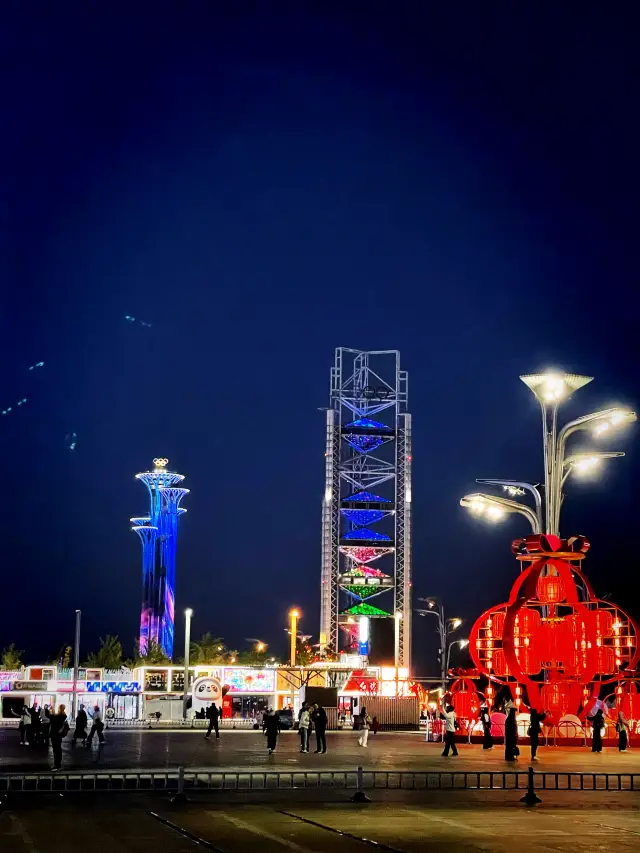 鳥巢夜色太絕了