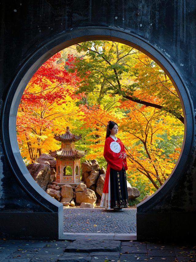 雲平山秋日仙境