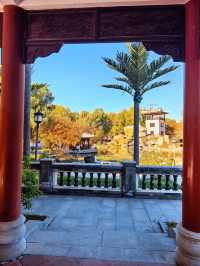 北京園博園嶺南園以精緻的嶺南園林風格 在北京的秋韻裡獨領風騷