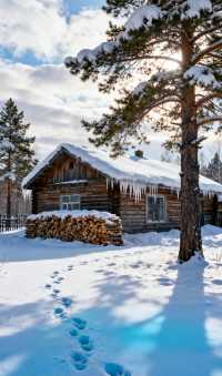 11月大興安嶺封神攻略！-30℃的冰雪仙境