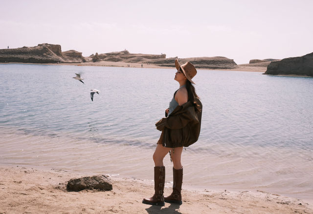 青海狂野大片!在烏素特水上雅丹當一天西部牛仔 青海狂野大片!在烏素特水上雅丹當一天西部牛仔