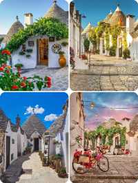 意大利普利亞大區阿爾貝羅貝洛小鎮!!!