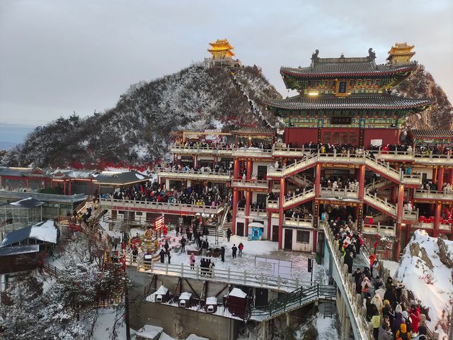 老君山雪地打卡指南
