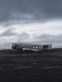 冰島飛機殘骸|陰雨天秒出末世大片