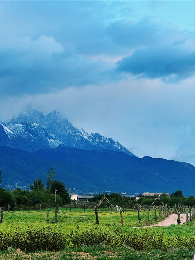 來麗江必拍雪山仙境