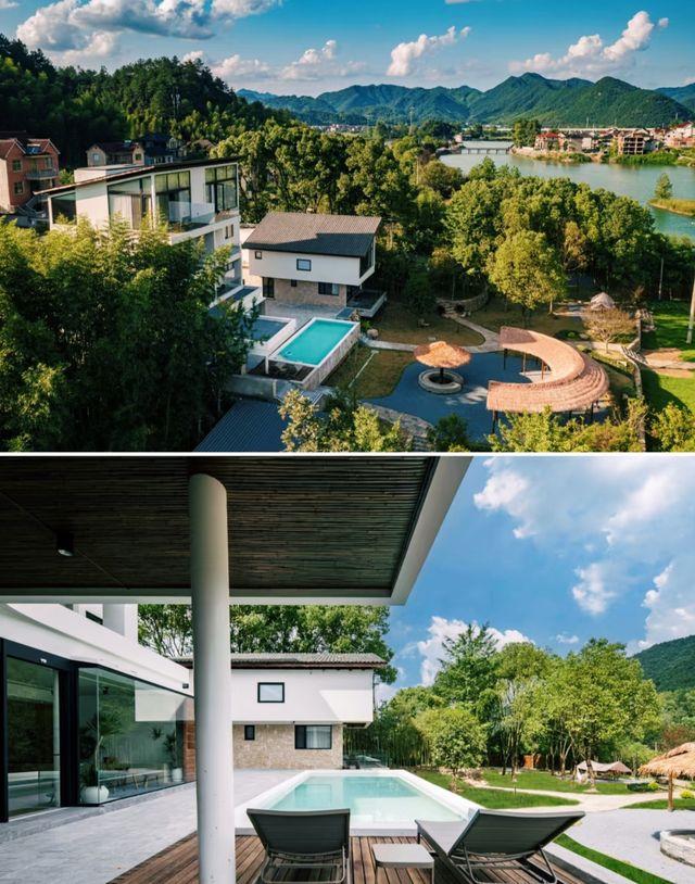 OMG心跳樂園旁的神仙民宿！桐廬·兩畝伴vila