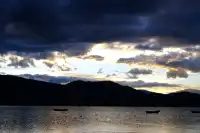 瀘沽湖日落天花板|女神灣的黃昏美到失語