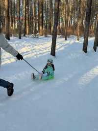 實話難聽,但這就是冬天帶娃來哈爾濱的現狀