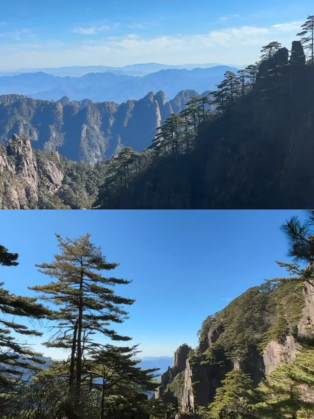 女大爬黃山 不住宿版路線