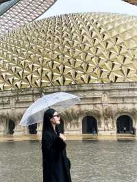 雨天也能玩轉牛首山