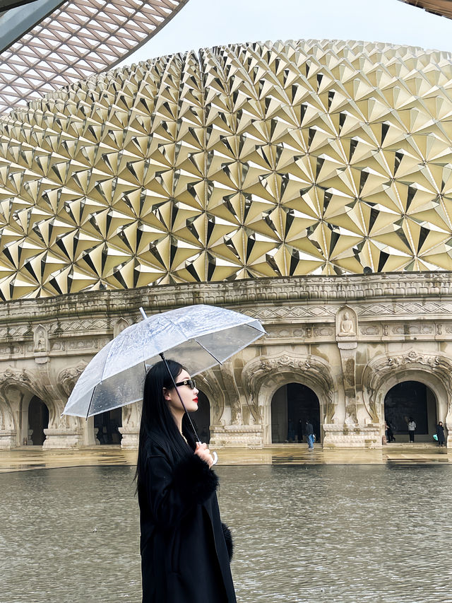 雨天也能玩轉牛首山