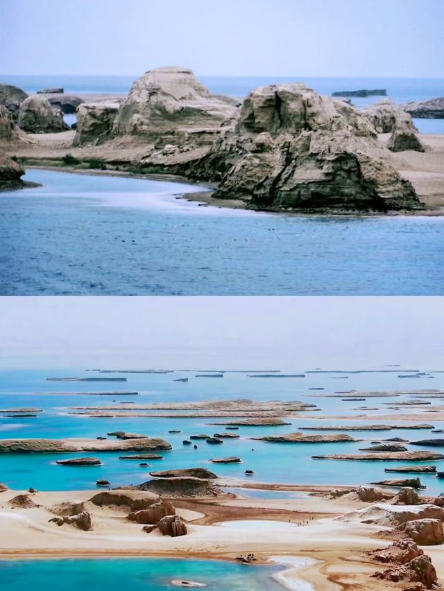 青甘環線必打卡！烏素特水上雅丹保姆級攻略