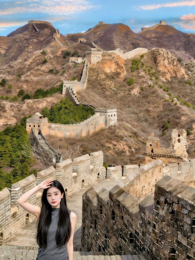 不愧是國家地理評選的「最美長城」 不愧是國家地理評選的「最美長城」