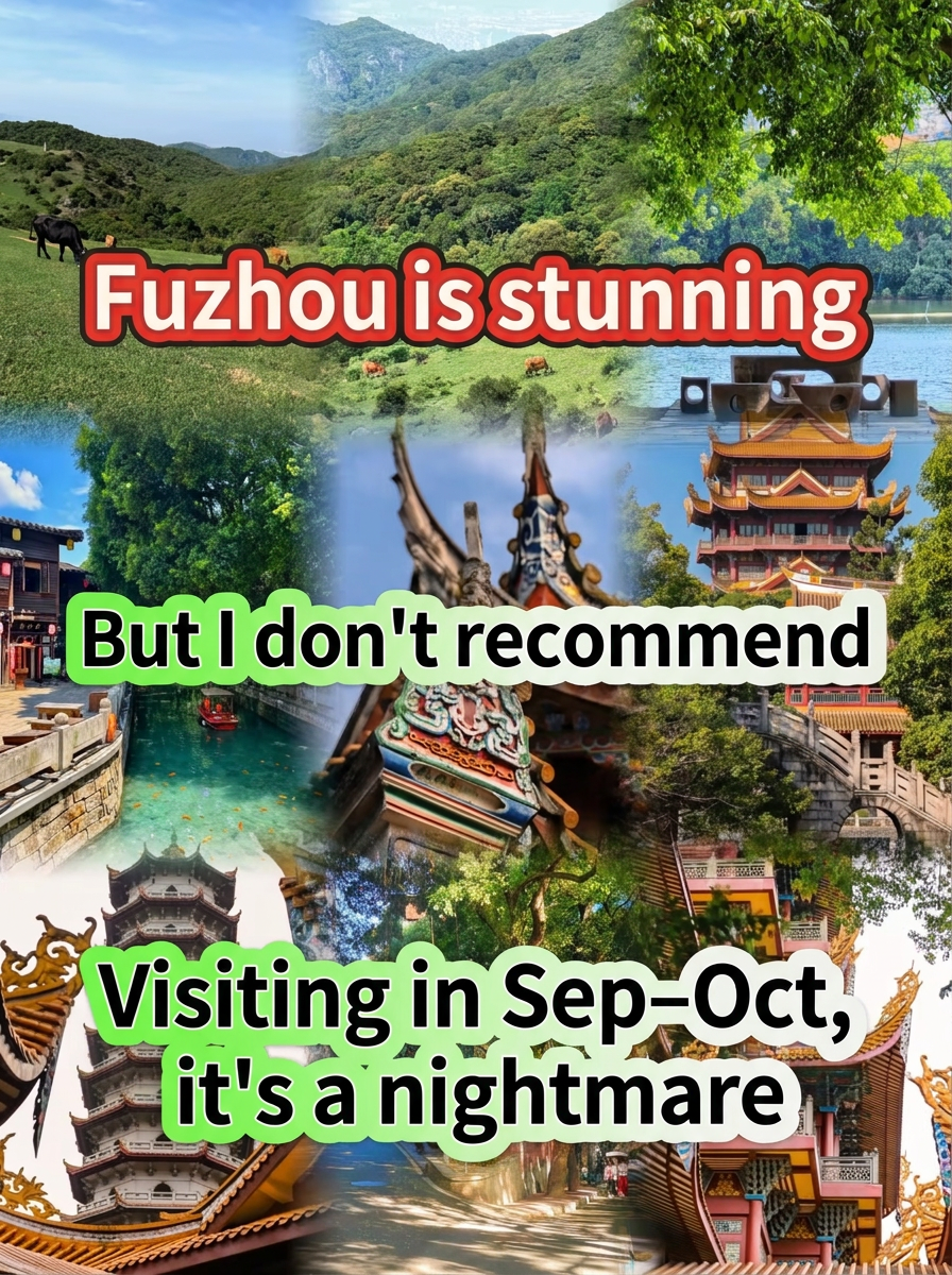 ฟูโจวสวยมาก แต่ไม่แนะนำให้ไปทรมานในช่วงเดือนกันยายน-ตุลาคม!