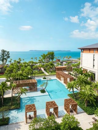 Found a dream hotel by the sea in Shenzhen! The whole family's vacation vibes are maxed out