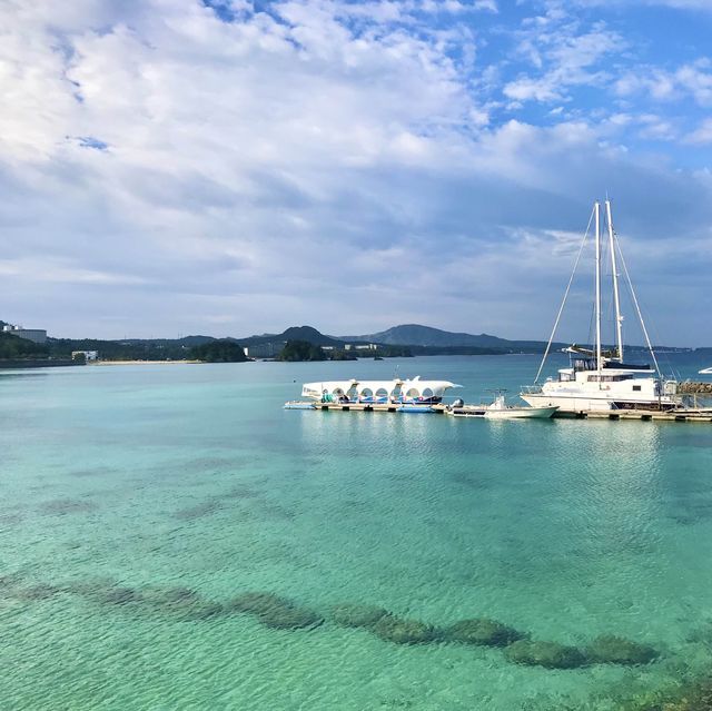 沖縄のキレイな海と魚が満喫できる【ブセナ海中公園】