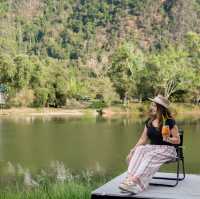 ร้านอาหารริมบึง ใจกลางหุบเขาเมืองพังงา