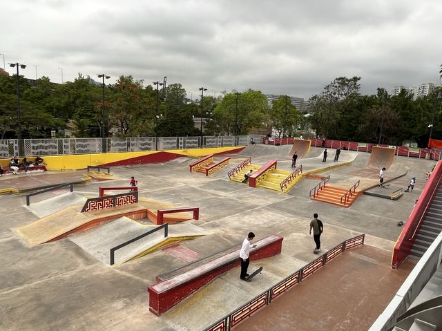 傳統嶺南風格嘅中式庭園 @ 荔枝角公園