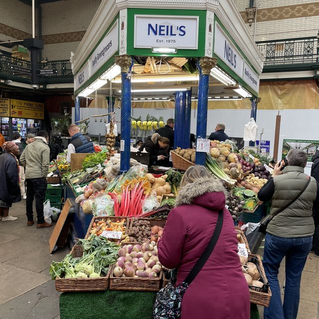 歐洲最大的室內市場 - Leeds Kirkgate Market