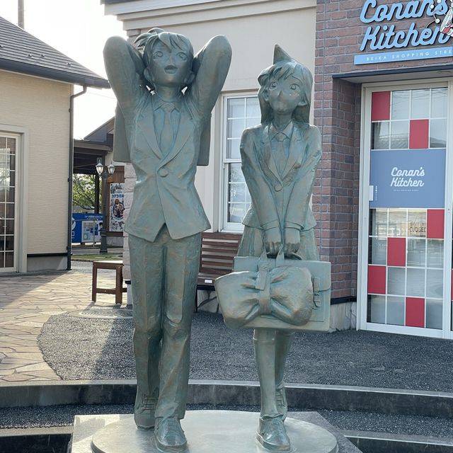 【鳥県/コナン駅(由良駅)コナンに会える街】