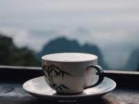  🍵จิบชายามเช้า ชมทะเลหมอกหน้าฝน @Ahpo Kafei 
