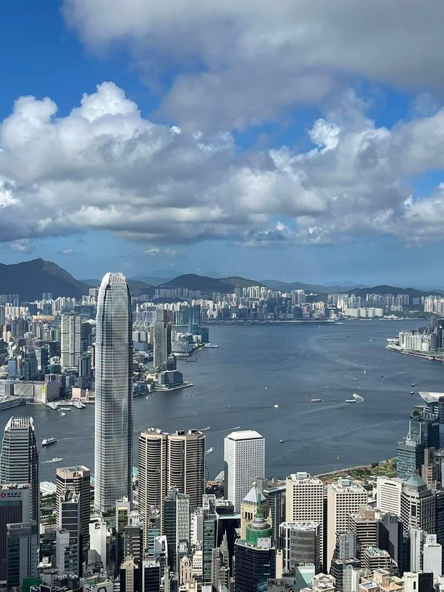 暑假親子放電之旅🤩山頂一日遊😍香港🇭🇰超級令景🫡