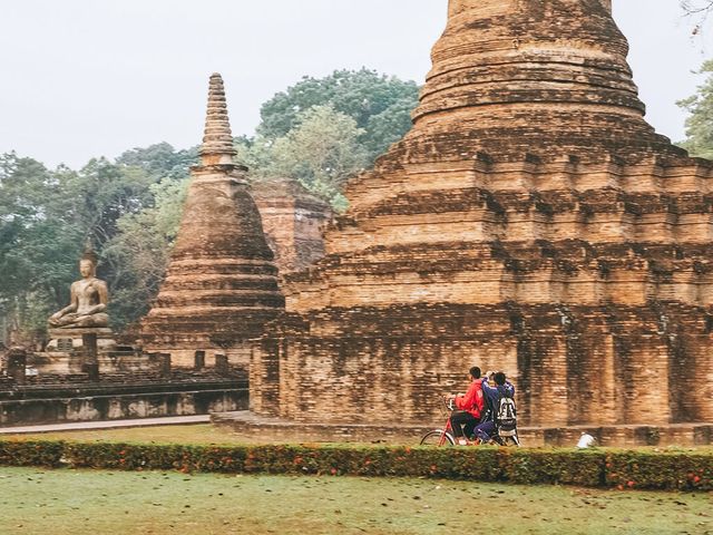 遊泰國🇹🇭素可泰的瑪哈泰寺