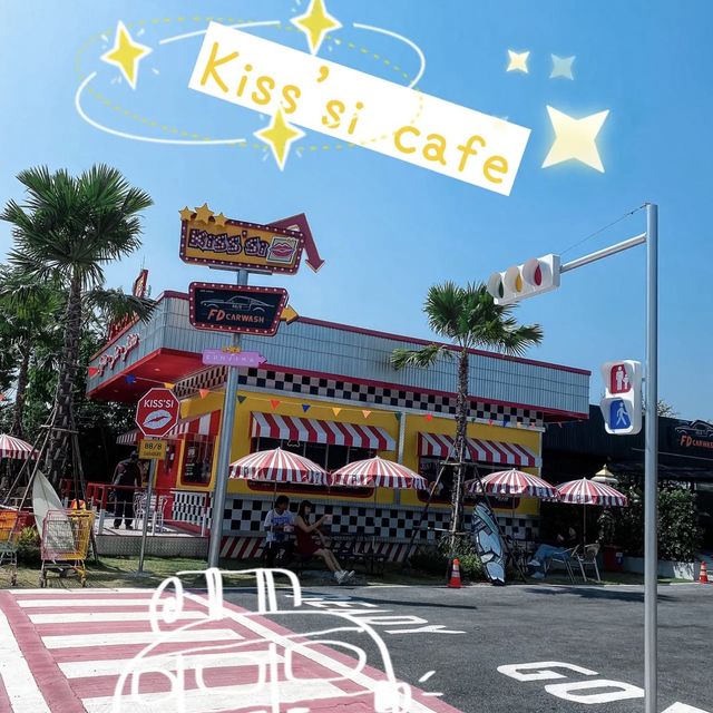 Kiss'si cafe คาเฟ่สไตล์อเมริกา ☕️