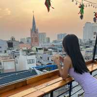 Catch the sunset in Ho Chi Minh