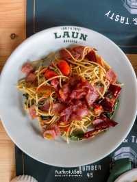 LAUN ร้านอาหารฟิวชั่นสไตล์โฮมเมดย่านสามเสน