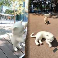 ✨打卡深圳灣萬象城巨型貓咪主題展🐱✨