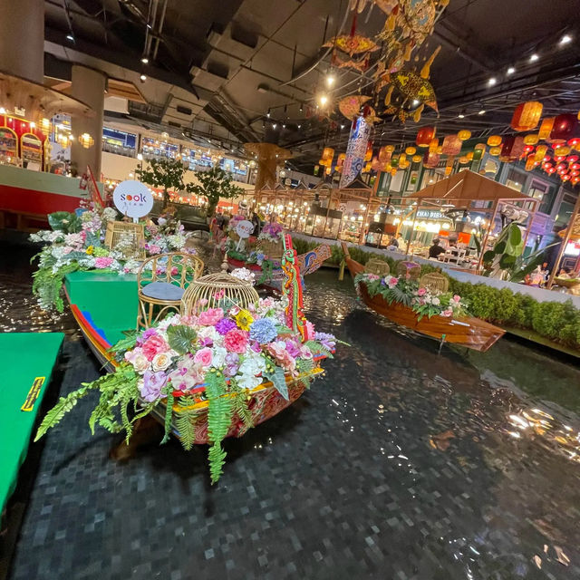 曼谷ICONSIAM商場的水上市場打卡點✨❄️📸