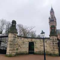 🇳🇱荷蘭海牙🏰☮️❤️‍🔥 Peace Palace（和平宮）♾️ 🔥World Peace Flame（世界和平火焰）