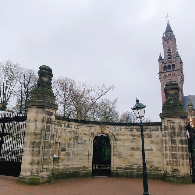 🇳🇱荷蘭海牙🏰☮️❤️‍🔥 Peace Palace（和平宮）♾️ 🔥World Peace Flame（世界和平火焰）