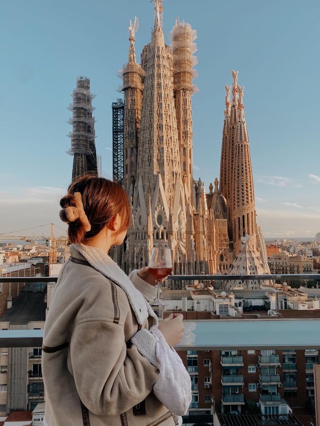 西班牙🇪🇸 巴塞隆納｜私房景點聖家堂最佳觀賞地