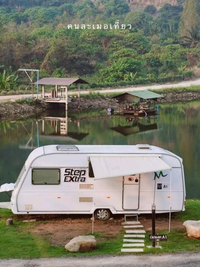นอนรถบ้าน..ตั้งแคมป์กลางหุบเขาที่ สวนละไม จ.ระยอง