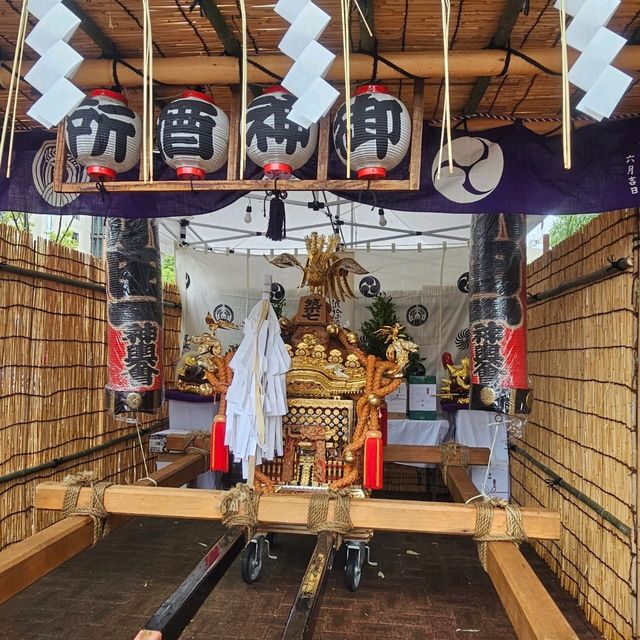 宣告夏日來臨🎊築地獅子祭「蔭祭典」