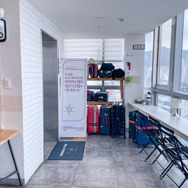 釜山住宿推薦｜南浦站K-GuestHouse，一人只要$400，有海景有早餐！