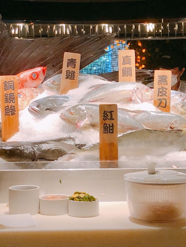🦀🦐🦑🐙海鮮料理吃到飽🍴🍽️ 台北晶華酒店栢麗廳