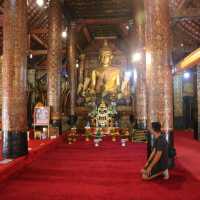 A spiritual beauty of Wat Xieng Thong