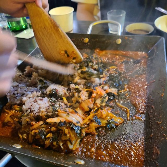 바다을 식탁에! 속초 해물삼합맛집 문어랑